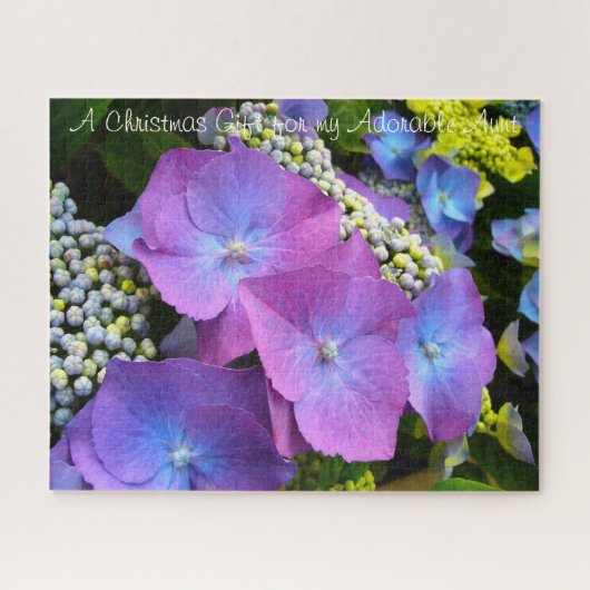Ein Weihnachtsgeschenk für meine Liebste Tante. Puzzle (Horizontal)