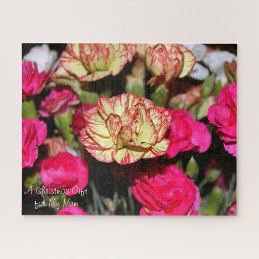 Ein Weihnachtsgeschenk für meine Mutter. Puzzle (Horizontal)