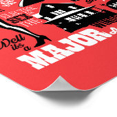 Ein Weihnachtsgeschichten Icons Graphic Poster (Ecke)