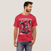 Ein Weihnachtsgeschichten Icons Graphic T-Shirt (Vorne ganz)