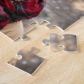 Ein WeihnachtsGiraffe Puzzle (Seite)