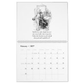 Ein Weihnachtskalender Kalender (Feb 2027)