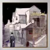 Ein Weihnachtskarol-Text Poster (Vorne)