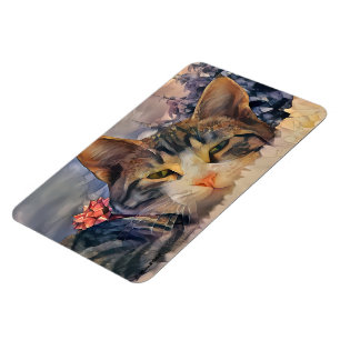 Ein Weihnachtskätzchen Magnet