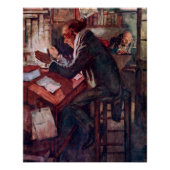 Ein Weihnachtslied: Cratchit und Scrooge Poster (Vorderseite)