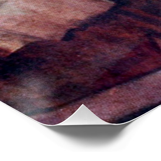 Ein Weihnachtslied: Cratchit und Scrooge Poster (Ecke)