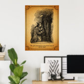 Ein Weihnachtslied: Der Geist antwortete nicht Poster (Heimbüro)