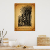 Ein Weihnachtslied: Der Geist antwortete nicht Poster (Küche)