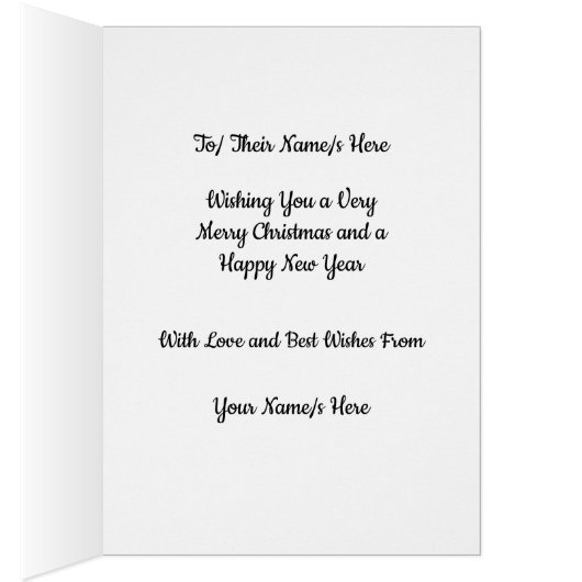 Ein Weihnachtslied der Rossetti Art Christmas Card (Innen (Rechts))