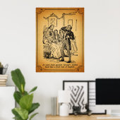 Ein Weihnachtslied: Ein frisches Lachen Poster (Heimbüro)