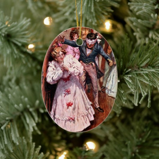 Ein Weihnachtslied Keramik Ornament (Baum)