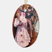 Ein Weihnachtslied Keramik Ornament (Links)