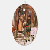 Ein Weihnachtslied: Lieferung durch die Türkei Keramik Ornament (Links)