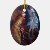 Ein Weihnachtslied: Marleys Geist Keramik Ornament (Vorne)