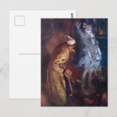 Ein Weihnachtslied: Marleys Geist Postkarte (Vorne/Hinten)