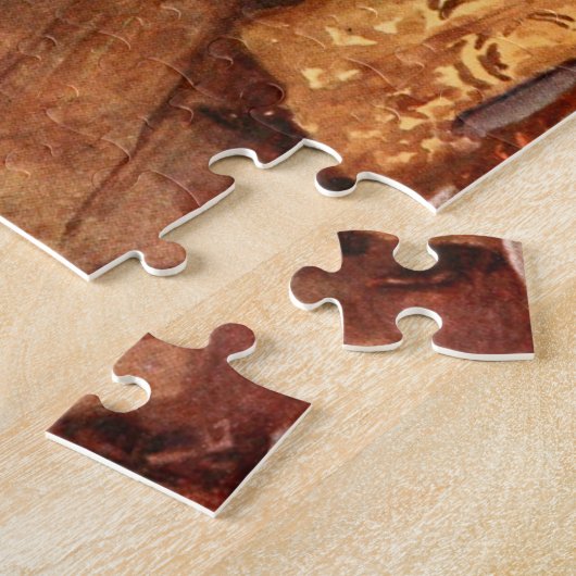 Ein Weihnachtslied: Mr. & Frau Fizziwig Puzzle (Seite)