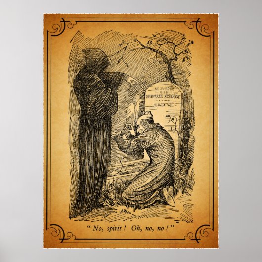 Ein Weihnachtslied: Nein, Geist! Poster (Vorne)