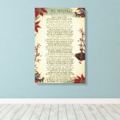 Ein Weihnachtslied: Ole St. Nick | Leinwanddruck (Insitu (Holzboden))