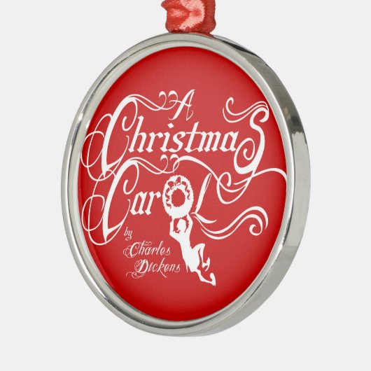 Ein Weihnachtslied Ornament Aus Metall (Links)