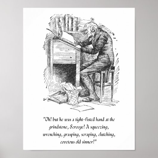 "Ein Weihnachtslied Poster (Vorne)