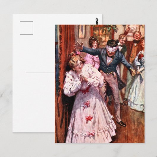 Ein Weihnachtslied Postkarte (Vorne/Hinten)