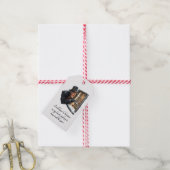 Ein Weihnachtslied Scrooge Weihnachtsgeschenkanhän Geschenkanhänger (Mit Garn)