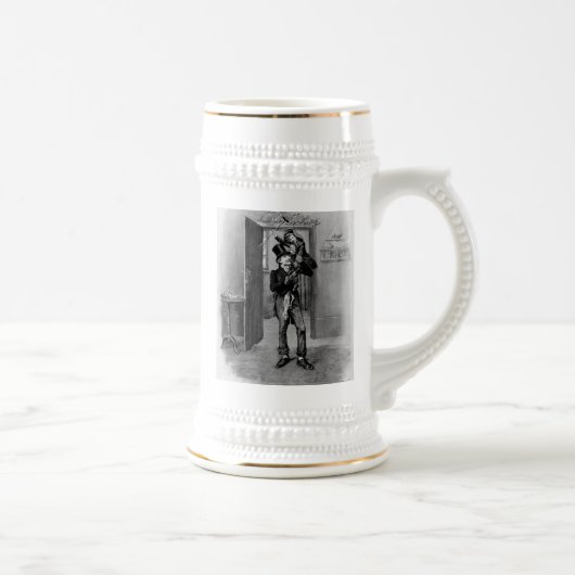 Ein Weihnachtslied: Tiny Tim Bierglas (Rechts)