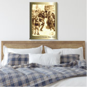 Ein Weihnachtslied - Tiny Tim Leinwanddruck (Insitu (Schlafzimmer))