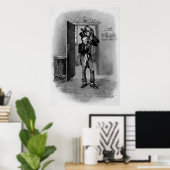 Ein Weihnachtslied: Tiny Tim Poster (Heimbüro)