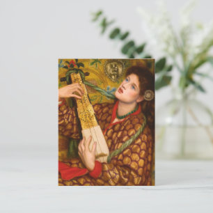 Ein Weihnachtslied Vintage-Kunst Postkarte