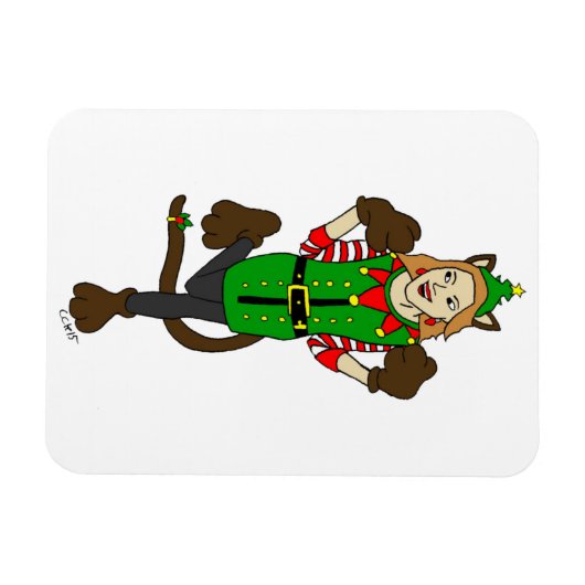 ein Weihnachtslieder Magnet (Horizontal)