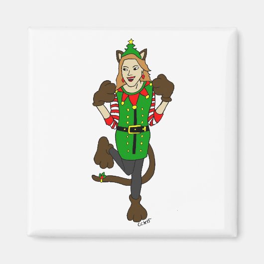 ein Weihnachtslieder Magnet (Vorne)