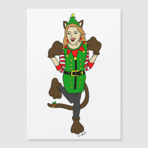 ein Weihnachtslieder Magnetkarte