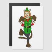 ein Weihnachtslieder Magnetkarte (Vorne/Hinten)