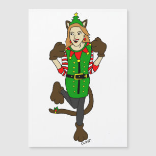 ein Weihnachtslieder Magnetkarte