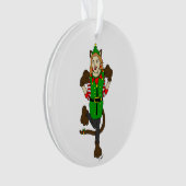 ein Weihnachtslieder Ornament (Vorderseite)