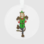 ein Weihnachtslieder Ornament (Rückseite)