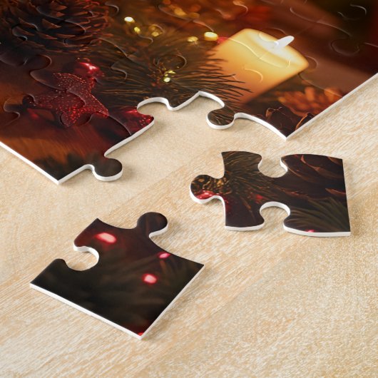 ein Weihnachtspuzzle Puzzle (Seite)