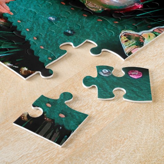 Ein Weihnachtspuzzle Puzzle (Seite)