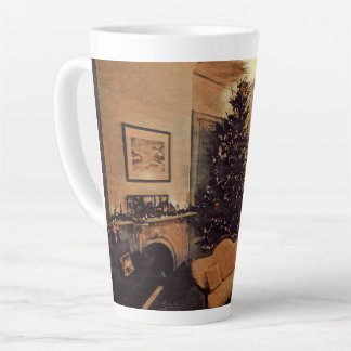 Ein Weihnachtstasse Milchtasse