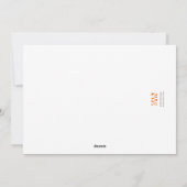 Ein Weihnachtstoast! Feiertagskarte (Rückseite)