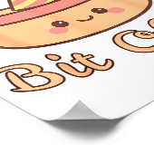 Ein Weilchen älter Ein süßer und lustiger Hot Dog- Poster (Ecke)