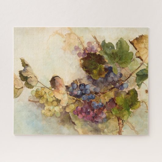 Ein Wein der Trauben von Franz Bischoff Puzzle (Horizontal)