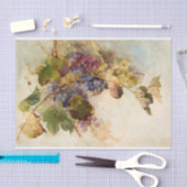 Ein Wein der Trauben von Franz Bischoff Seidenpapier (Handwerk)