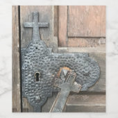 Ein Weinflaschenlabel direkt aus Frankreich! Weinetikett (Einzelnes Label)