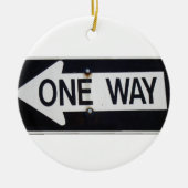 Ein Weisen-Zeichen Keramik Ornament (Vorne)