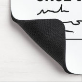 Ein weiser Arzt, der einmal schwarz war, schrieb: Mousepad (Ecke)