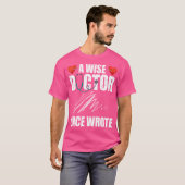 Ein weiser Arzt schrieb einmal Shirt Funny Bad Han (Vorne ganz)