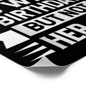 Ein weiser Mann erinnert sich an seine Frau zum Ge Poster (Ecke)