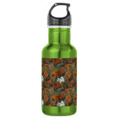 Ein Weiß- und Herbstbaum Edelstahlflasche (Vorderseite)